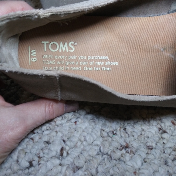 Toms Alpargata Deconstructed Taupe Suede Rope Trimmed Espadrilles - Picture 4 of 11